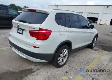 2012 BMW X3 xDrive35I from USA, damaged, VIN 5UXWX7C51CL889320